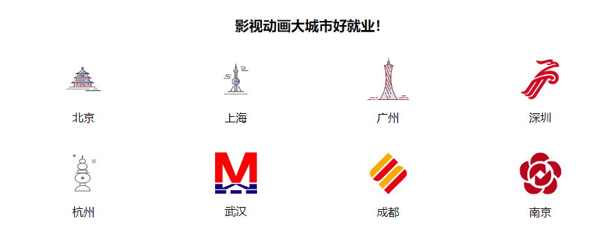 影視動(dòng)畫大城市好就業(yè)！
