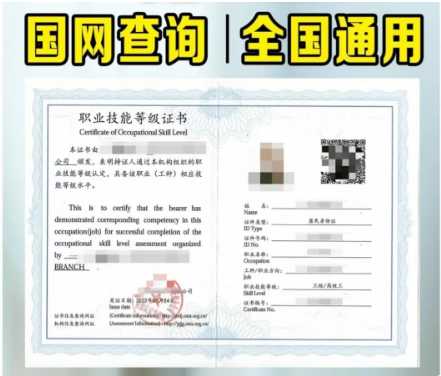 國(guó)網(wǎng)查詢、全國(guó)通用職業(yè)技能等級(jí)證書