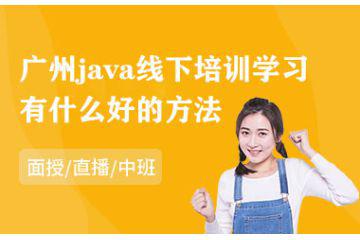 廣州java線下培訓學習有什么好的方法